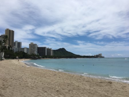 4月9日（木曜日）今日のワイキキ