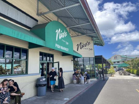 ハワイ　「Nico’s Pier 38」