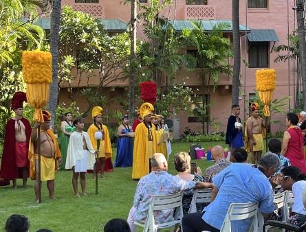 ハワイ 「Aloha Festival Kick Off Ceremony」