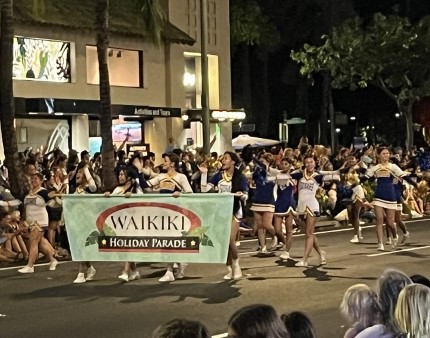 ハワイ　WAIKIKI HOLIDAY PARADE