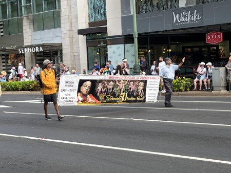ハワイ　DR. MARTIN LUTHER KING JR. DAY PARADE