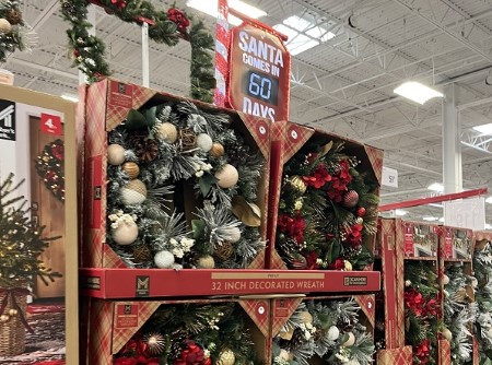 ハワイ クリスマスのディスプレイ