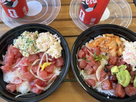 ハワイ　「POKE STAND」by SHOKUDO