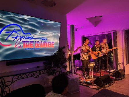 ハワイ　「マノアDNA」の父の日ライブ