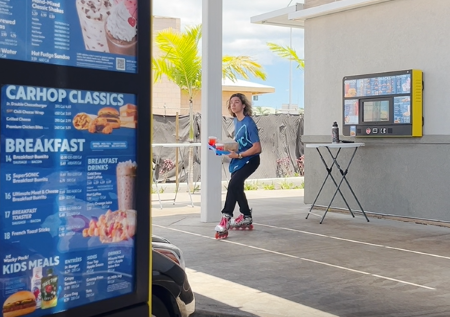 ハワイ　「SONIC DRIVE IN」