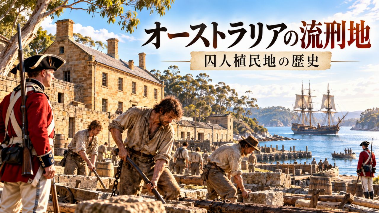 なぜオーストラリアは流刑地だった?囚人植民地の歴史をわかりやすく解説
