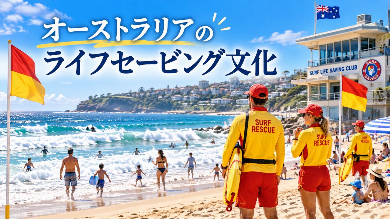オーストラリアのサーフ・ライフセービング文化|ライフセーバーとライフガードの違い