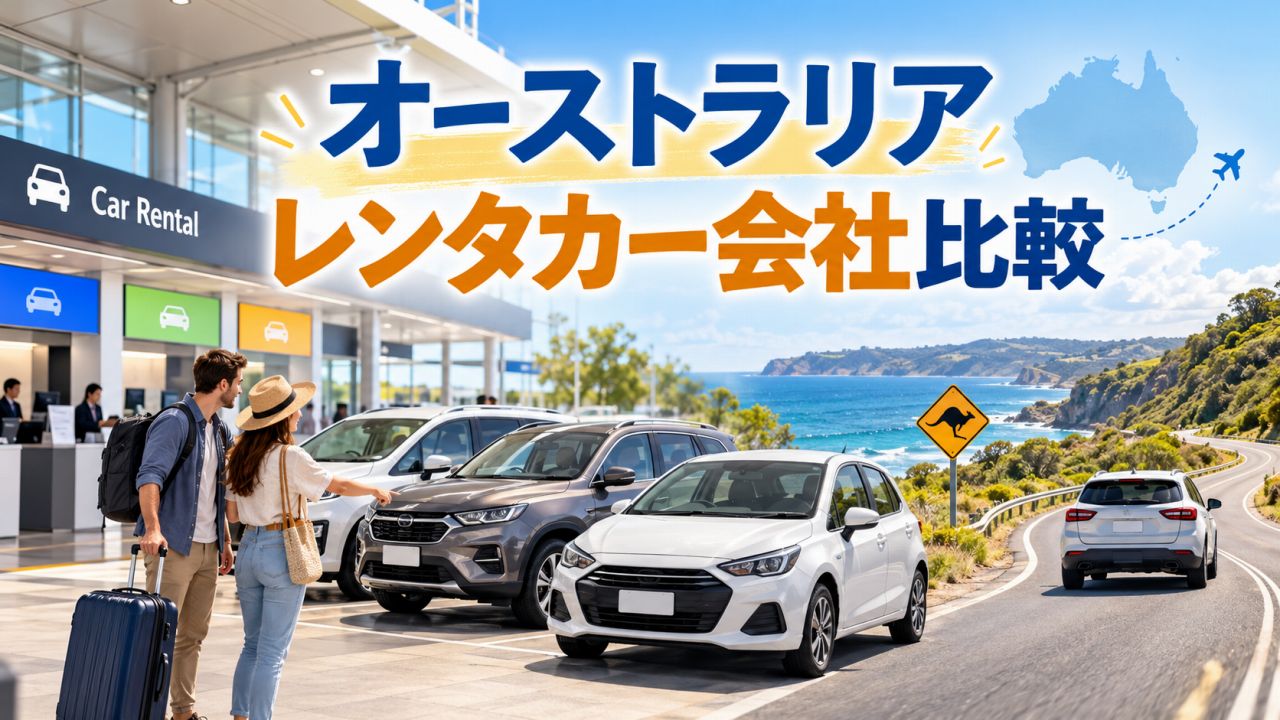 オーストラリアのレンタカー会社比較｜ハーツ・エイビス・バジェット・シクストなど