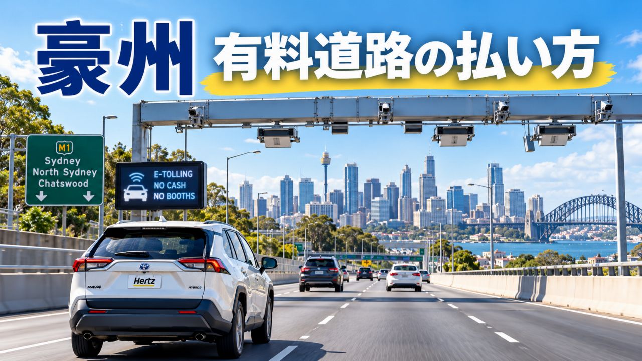 オーストラリアの有料道路の払い方｜レンタカー利用者向けToll完全ガイド