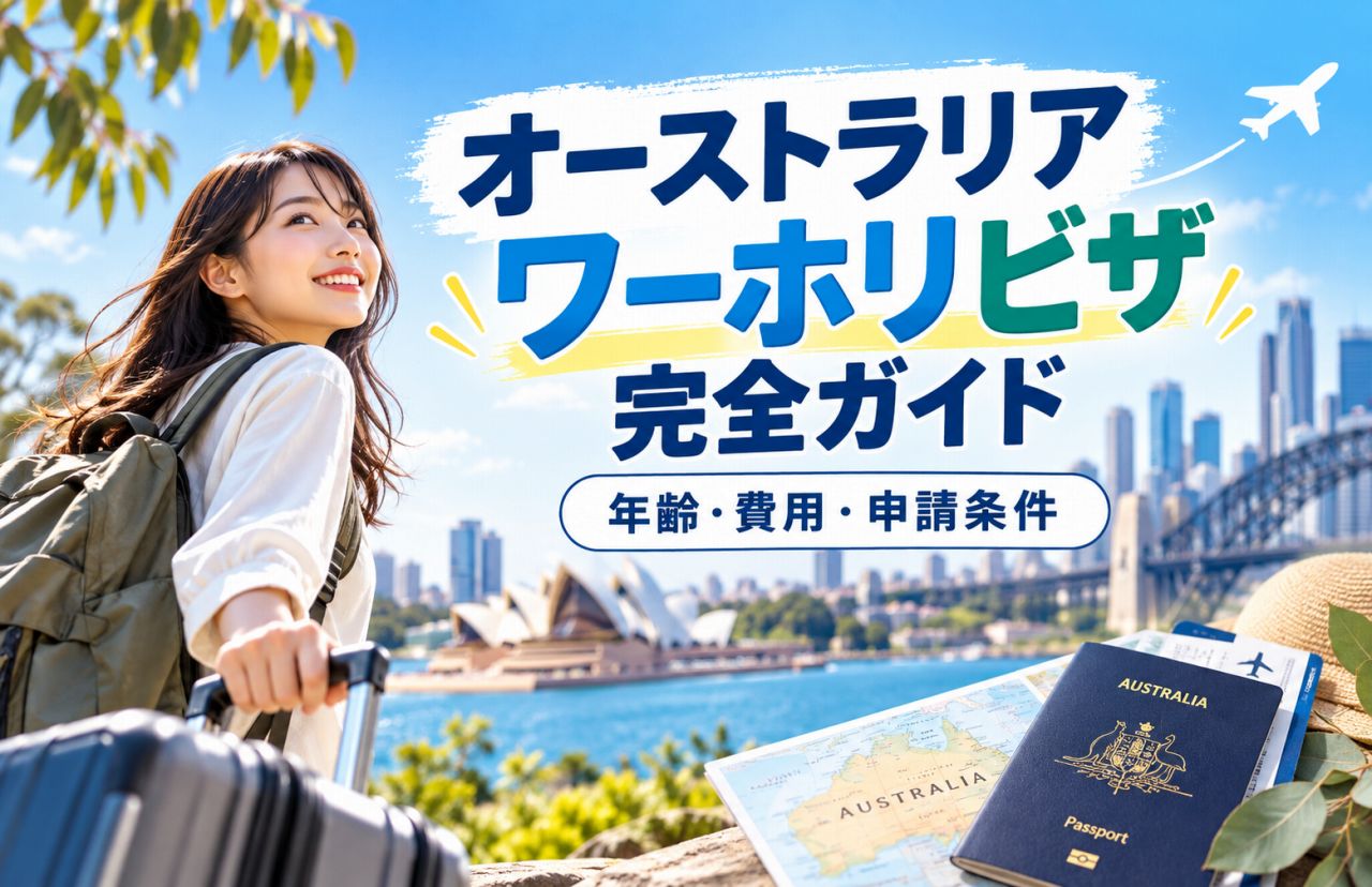 オーストラリア・ワーキングホリデービザ完全ガイド｜年齢・費用・申請条件