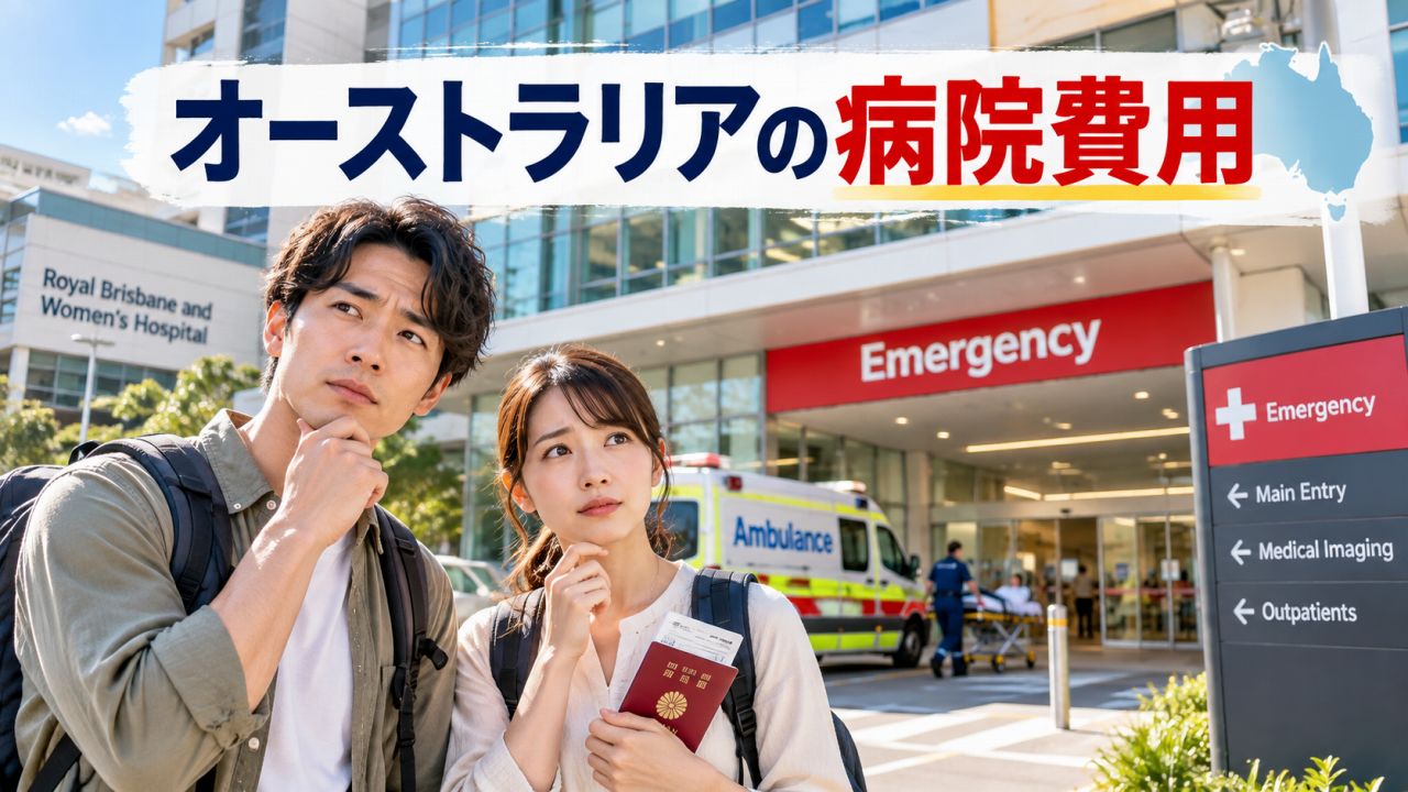 オーストラリアで病院に行くといくら?旅行者の診察・救急・入院費用